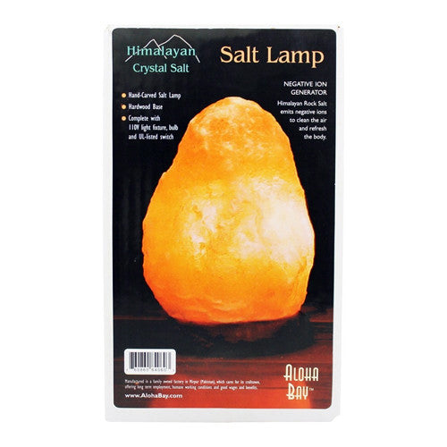 Aloha Bay Himalayan Salt Crystal Lamp, Small 7-8 Inch, 1 Ea